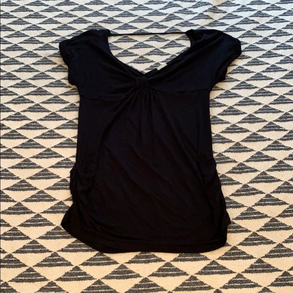 Black Ella Moss Top Size M